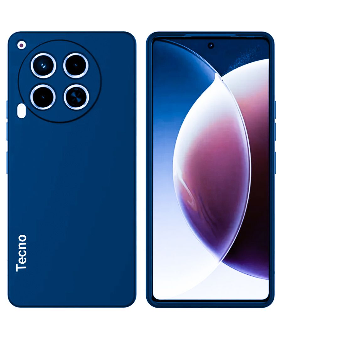 Tecno Camon 30 4g Original Liquid Silicone Phone Case/Cover  available in Black, Blue, Light Purple (Lilac) & Pink