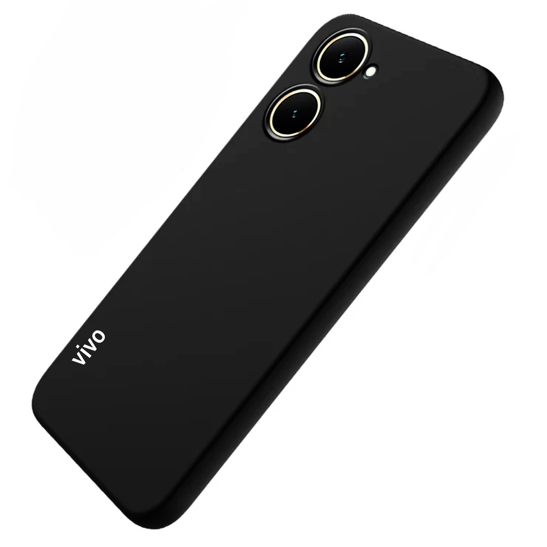 Vivo Y03 Original Liquid Silicone Phone Case/Cover available in Black, Blue, Light Purple (Lilac) & Pink