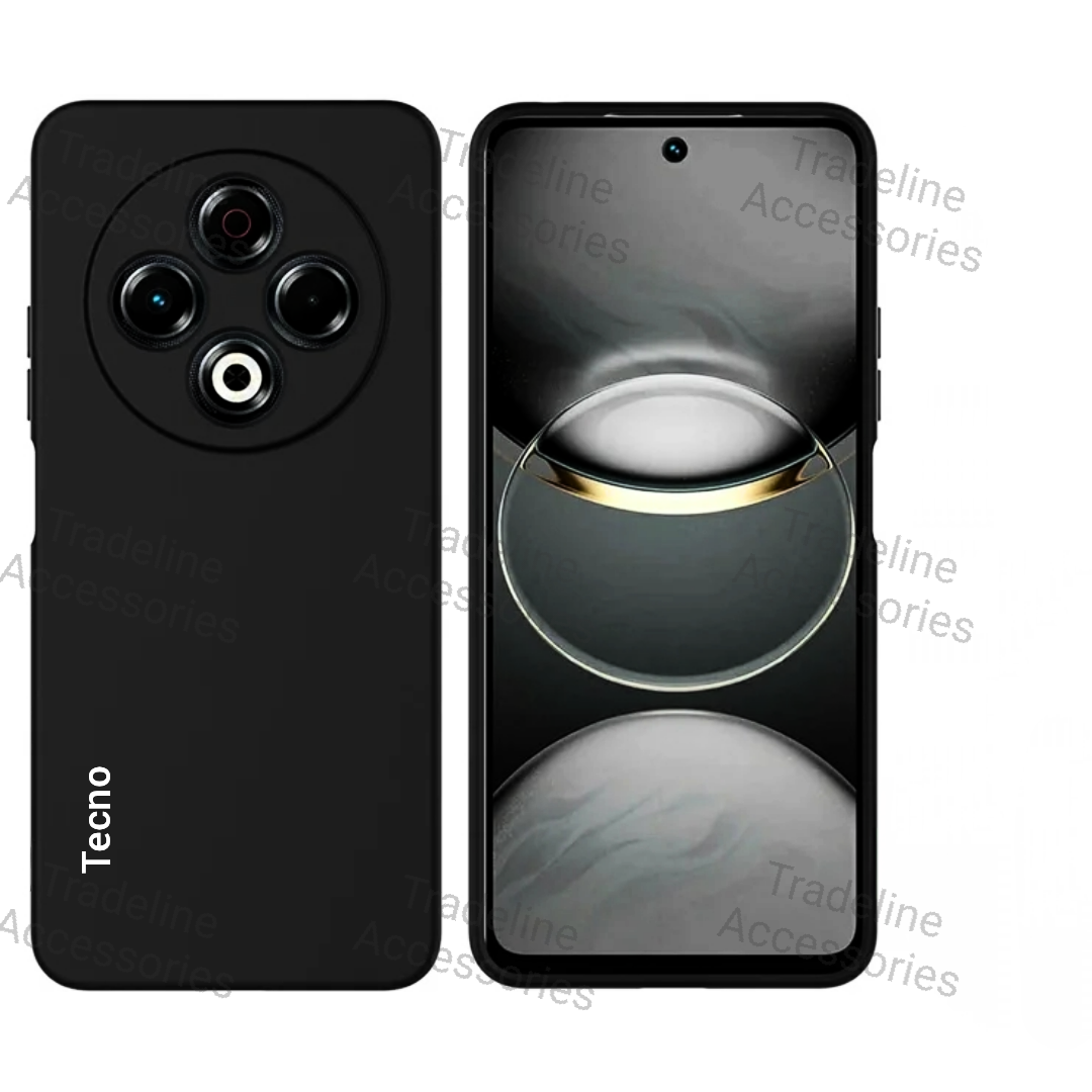 Tecno Spark 30 , Spark 30C Original Liquid Silicone Phone Case/Cover available in Black,Blue ,Light Purple(Lilac) & Pink