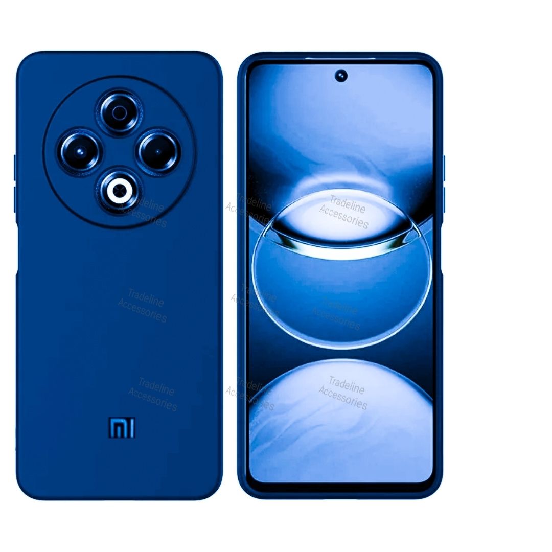 Xiaomi Redmi 14c 4G / Redmi 14R 5G /Poco C75 4G/5G Original Liquid Silicone Phone Case/Cover available in Black ,Blue, Light Purple (Lilac) & Pink