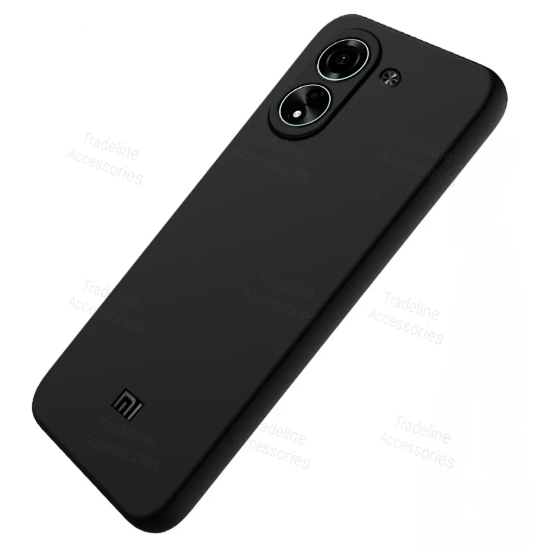 Xiaomi Redmi 13c 4G / Poco C65 4G Original Liquid Silicone Phone Case/Cover available in Black, Blue, Light Purple (Lilac) & Pink