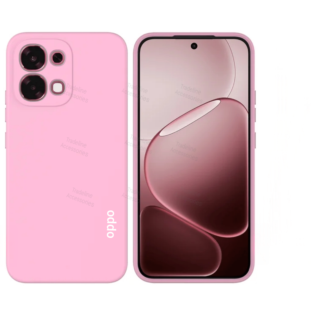 Oppo A6 Pro /Oppo F31 5G Original Liquid Silicone Phone Case/Cover available in Black, Blue, Light Purple (Lilac) &Pink