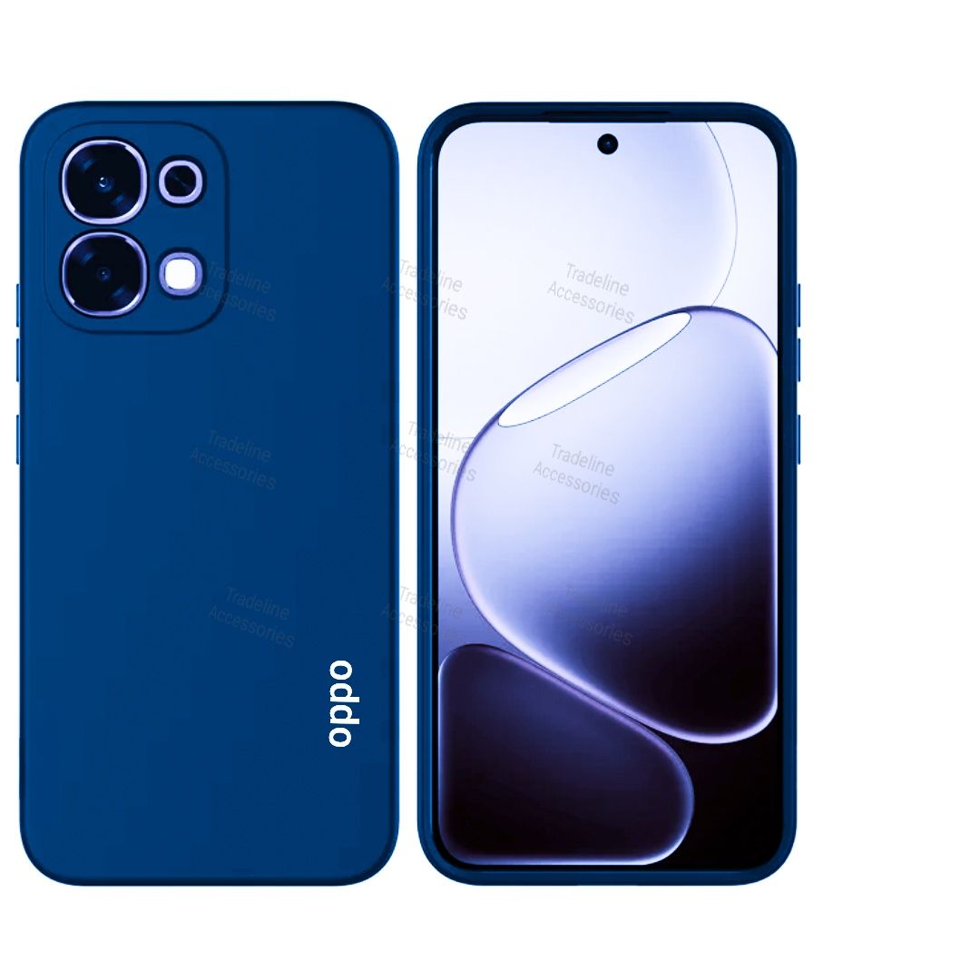 Oppo A6 Pro /Oppo F31 5G Original Liquid Silicone Phone Case/Cover available in Black, Blue, Light Purple (Lilac) &Pink