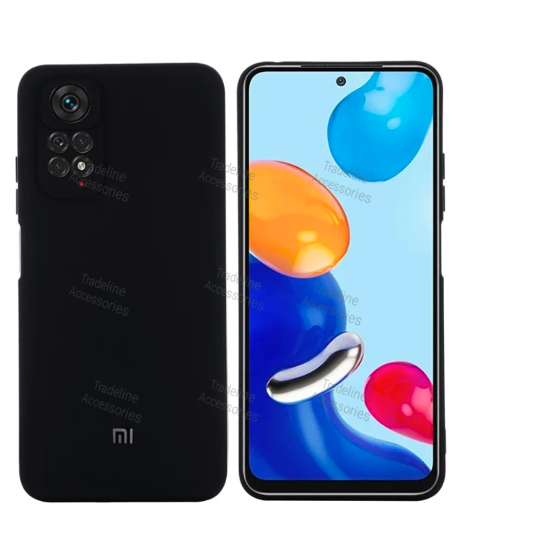 Xiaomi Redmi Note 12 Pro 4G /11 Pro 4G/5G Original Liquid Silicone Phone Case/Cover available in Black, Blue, Light Purple (Lilac) & Pink