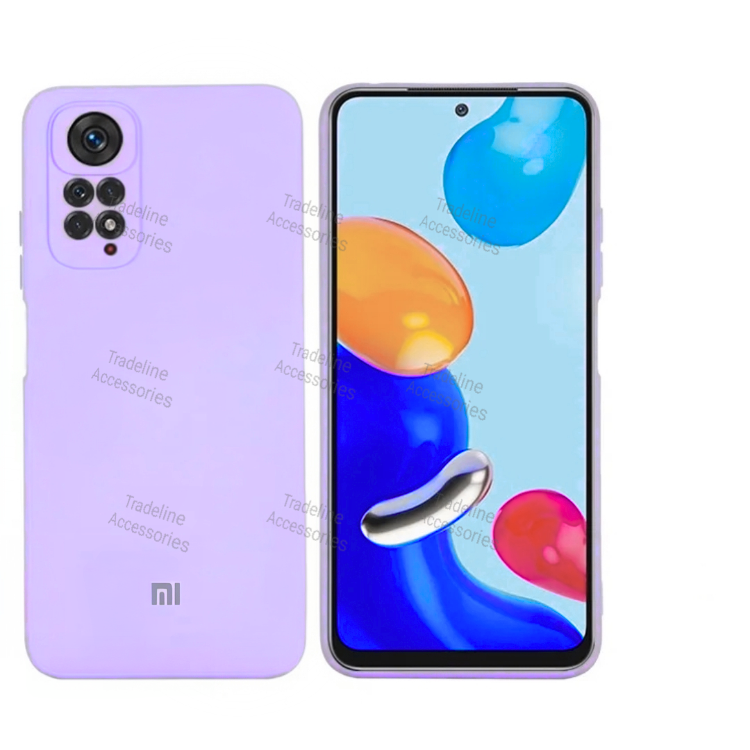 Xiaomi Redmi Note 12 Pro 4G /11 Pro 4G/5G Original Liquid Silicone Phone Case/Cover available in Black, Blue, Light Purple (Lilac) & Pink