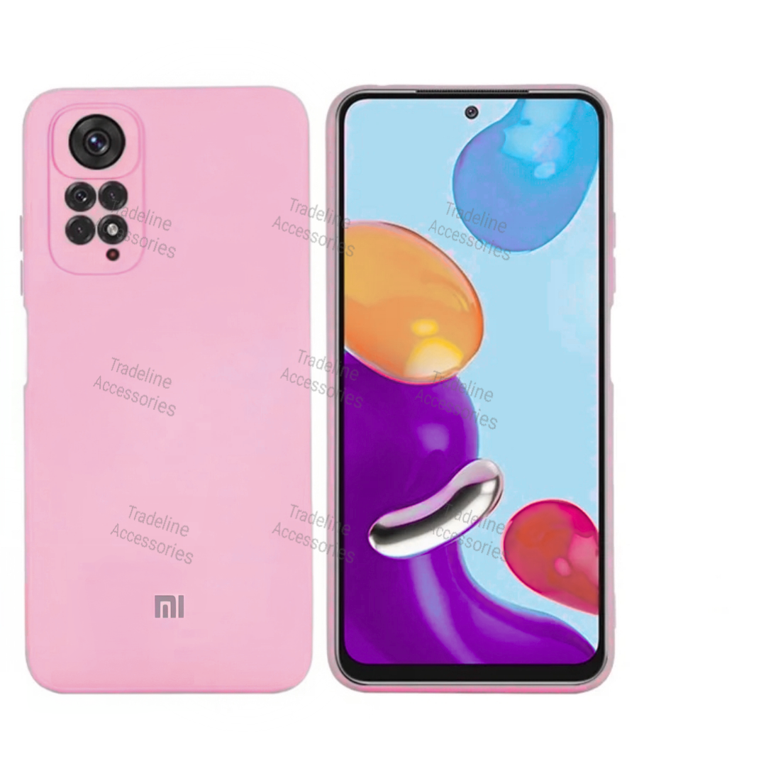 Xiaomi Redmi Note 12 Pro 4G /11 Pro 4G/5G Original Liquid Silicone Phone Case/Cover available in Black, Blue, Light Purple (Lilac) & Pink
