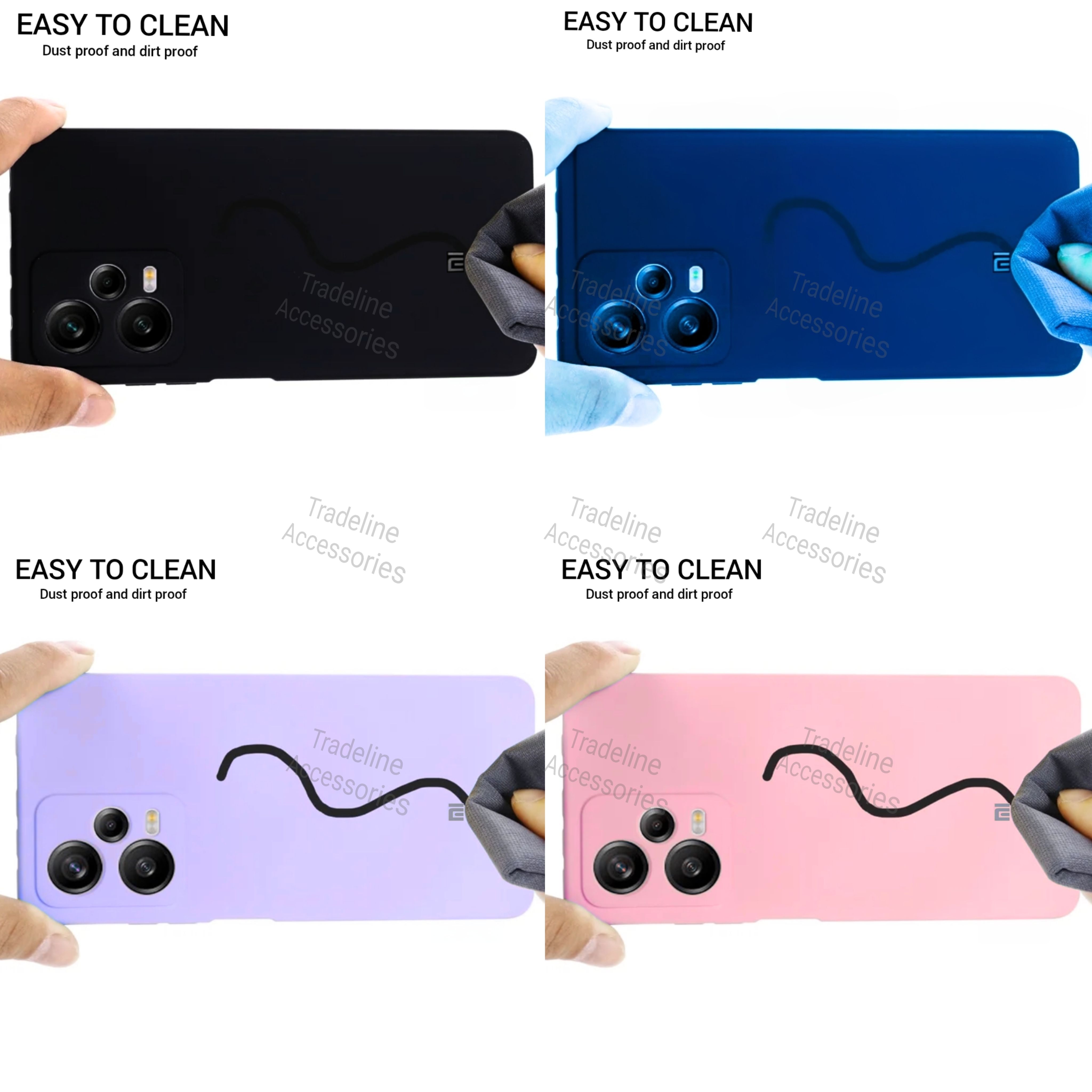 Xiaomi Redmi Note 12 Pro 5G Original Liquid Silicone Phone Case/Cover available in Black,Blue, Light Purple (Lilac) & Pink