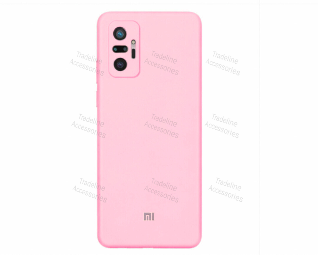 Xiaomi Redmi Note 10 Pro 4G Original Liquid Silicone Phone Case/Cover available in Black, Blue, Light Purple (Lilac)  & Pink