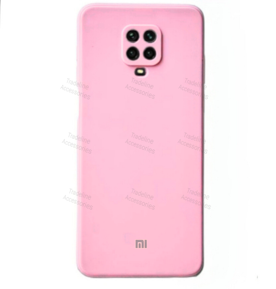 Xiaomi Redmi Note 9s/Note 9 Pro Original Liquid Silicone Phone Case/Cover available in Black, Blue, Light Purple (Lilac) & pink