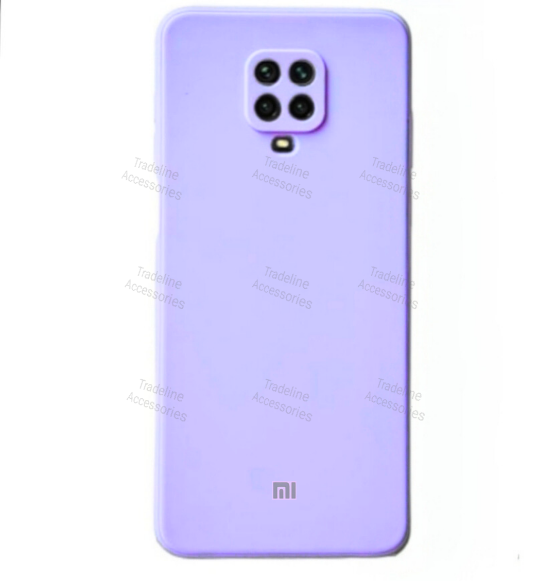 Xiaomi Redmi Note 9s/Note 9 Pro Original Liquid Silicone Phone Case/Cover available in Black, Blue, Light Purple (Lilac) & pink