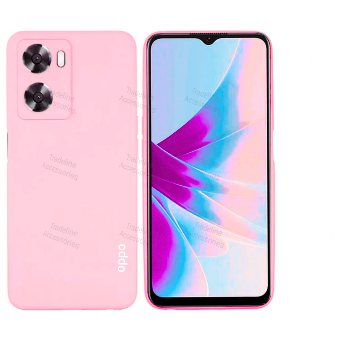 Oppo A57/A57s/A77/A77s (2022 Models) Original Liquid Silicone Phone Case/Cover available in Black, Blue,Light Purple (Lilac) & Pink