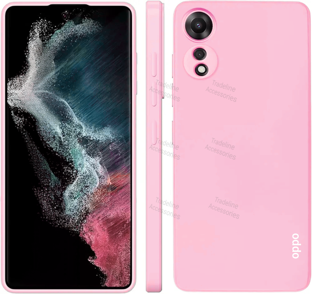 Oppo A17 4g/A17k 4G Original Liquid Silicone Phone Case/Cover available in Black, Blue, Light Purple (Lilac) &  pink