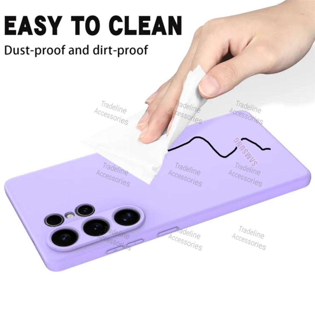 Samsung Galaxy S20,S20Fe/Lite,S20+,S20 U,S21,S21FE,S21+,S21 U,S22,S22Fe,S22+,S22 U,S23,S23Fe,S23+,S23Ultra,S24,S24Fe,S24+,S24Ultra,S25,S25Fe,S25+,S25Ultra,S26,S26Fe,S26+,S26Ultra Purple Silicone Cover