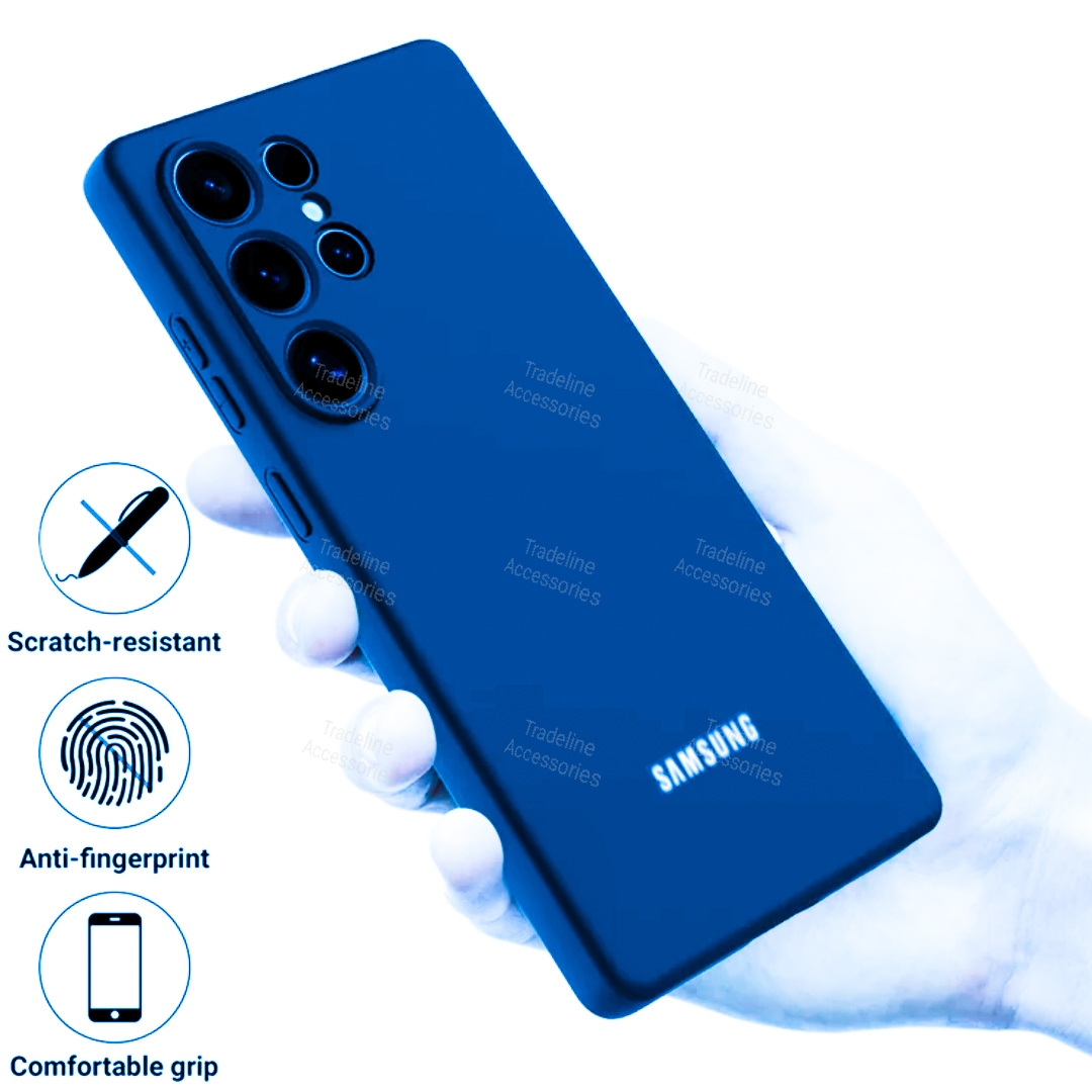 Samsung Galaxy S20,S20Fe/Lite,S20+,S20 Ult,S21,S21FE,S21+,S21 U,S22,S22Fe,S22+,S22 U,S23,S23Fe,S23+,S23Ultra,S24,S24Fe,S24+,S24Ultra,S25,S25Fe,S25+,S25Ultra,S26,S26Fe,S26+,S26Ultra BLUE Silicone Cover
