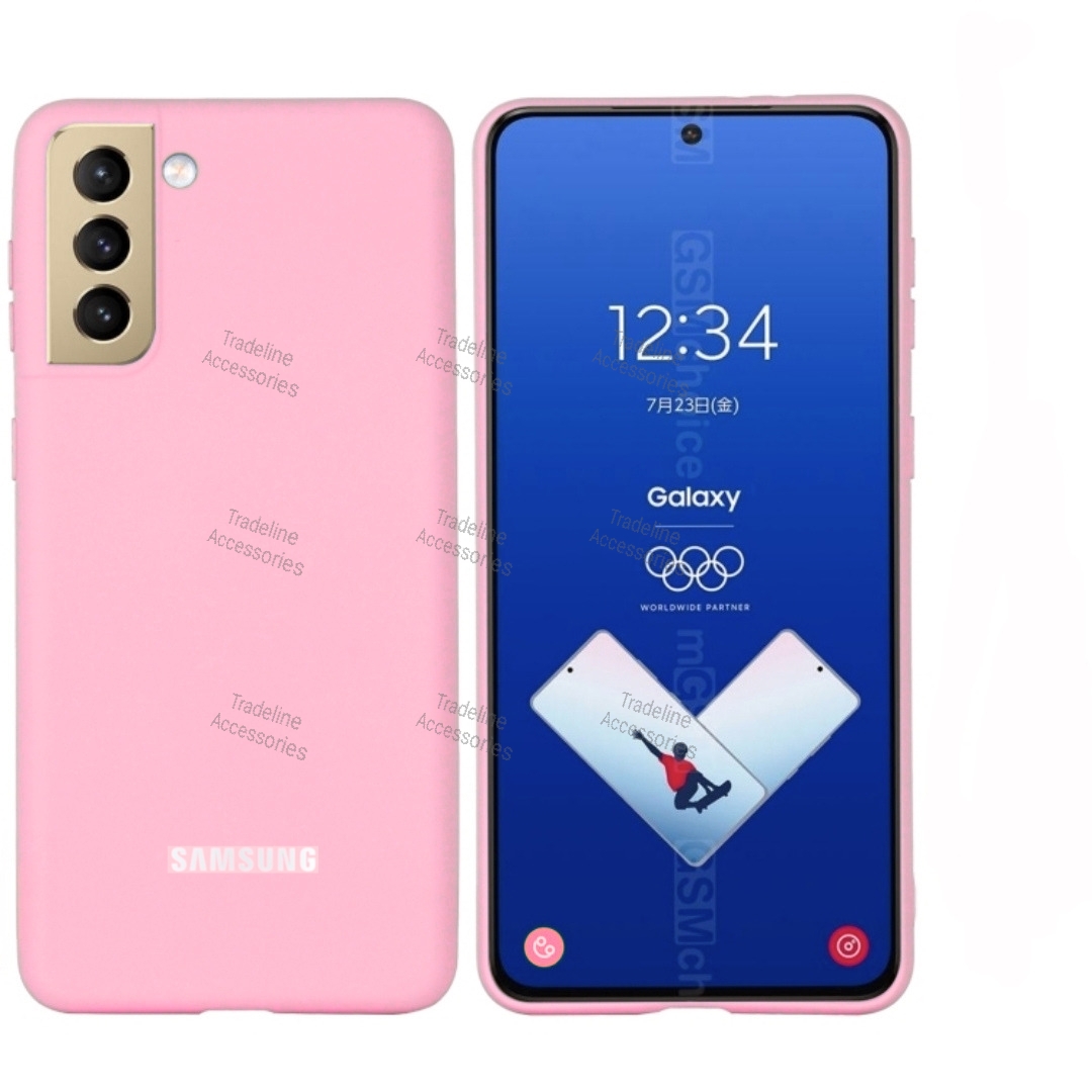 Samsung Galaxy S20,S20Fe/Lite,S20+,S20 Ult,S21,S21FE,S21+,S21 U,S22,S22Fe,S22+,S22 U,S23,S23Fe,S23+,S23Ultra,S24,S24Fe,S24+,S24Ultra,S25,S25Fe,S25+,S25Ultra,S26,S26Fe,S26+,S26Ultra PINK Silicone Cover
