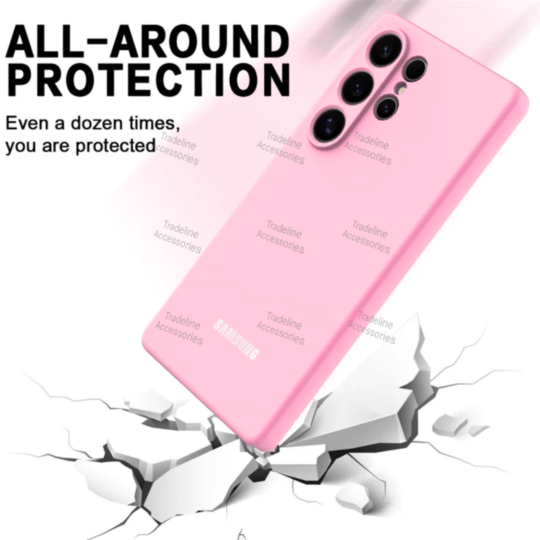 Samsung Galaxy S20,S20Fe/Lite,S20+,S20 Ult,S21,S21FE,S21+,S21 U,S22,S22Fe,S22+,S22 U,S23,S23Fe,S23+,S23Ultra,S24,S24Fe,S24+,S24Ultra,S25,S25Fe,S25+,S25Ultra,S26,S26Fe,S26+,S26Ultra PINK Silicone Cover