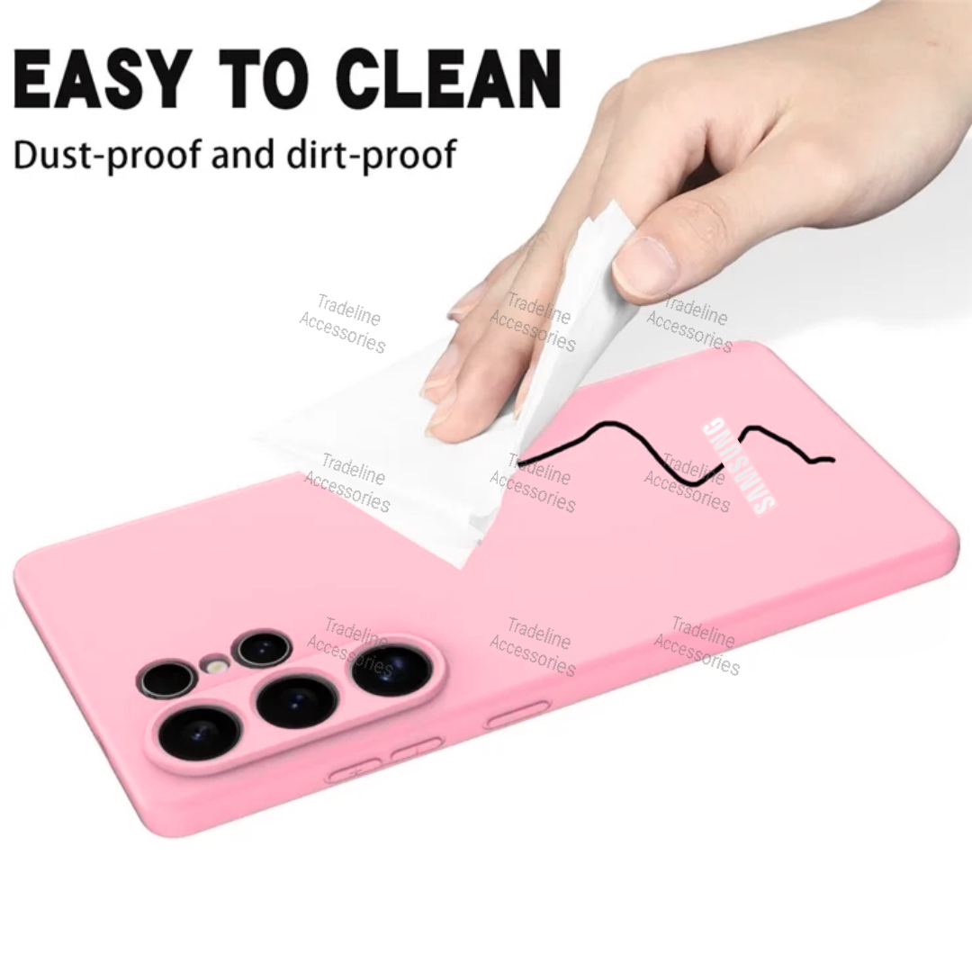 Samsung Galaxy S20,S20Fe/Lite,S20+,S20 Ult,S21,S21FE,S21+,S21 U,S22,S22Fe,S22+,S22 U,S23,S23Fe,S23+,S23Ultra,S24,S24Fe,S24+,S24Ultra,S25,S25Fe,S25+,S25Ultra,S26,S26Fe,S26+,S26Ultra PINK Silicone Cover