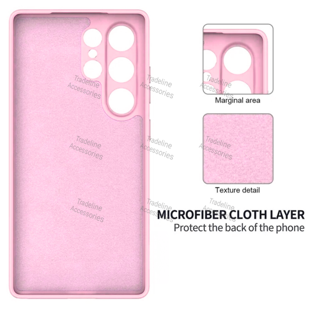 Samsung Galaxy S20,S20Fe/Lite,S20+,S20 Ult,S21,S21FE,S21+,S21 U,S22,S22Fe,S22+,S22 U,S23,S23Fe,S23+,S23Ultra,S24,S24Fe,S24+,S24Ultra,S25,S25Fe,S25+,S25Ultra,S26,S26Fe,S26+,S26Ultra PINK Silicone Cover