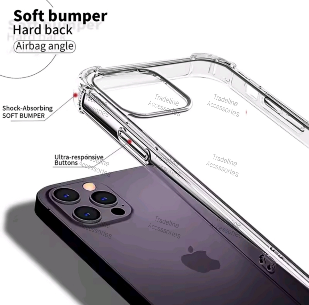 Iphone 11,11Pro,11ProMax,12/12Pro,12ProMax,12/13 mini,13Pro,13ProMax,13/14plus,13/14,14Pro,14ProMax,15,15Pro,15ProMax,15Plus,16,16E ,16Pro,16ProMax,17,17Pro,17Promax,17Air Soft Clear/Transparent Cover