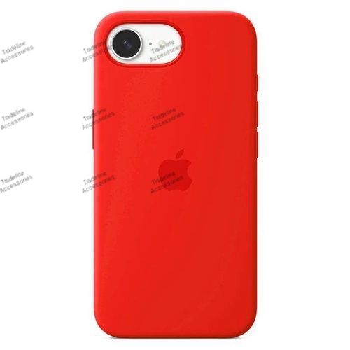 Iphone 11,11Pro,11ProMax,12/12Pro,12ProMax,12/13 mini,13Pro,13ProMax,13/14plus,13/14,14Pro,14ProMax,15,15Pro,15ProMax,15Plus,16,16E ,16Pro,16ProMax,17,17Pro,17Promax,17Air Original Red Silicone Cover