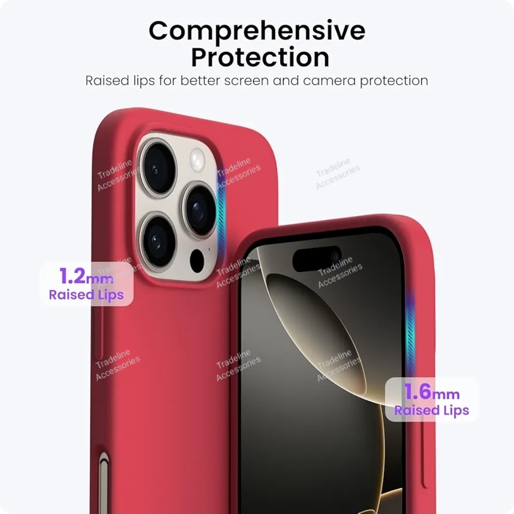 Iphone 11,11Pro,11ProMax,12/12Pro,12ProMax,12/13 mini,13Pro,13ProMax,13/14plus,13/14,14Pro,14ProMax,15,15Pro,15ProMax,15Plus,16,16E ,16Pro,16ProMax,17,17Pro,17Promax,17Air Original Red Silicone Cover