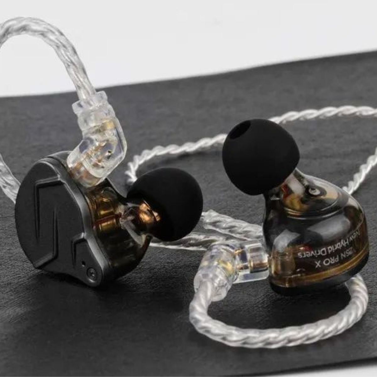 KZ ZSN Pro X Dual Driver IEM | 1BA+1DD Hybrid Earphones | HiFi Sound | Detachable Cable | Noise-Isolating In-Ear Monitors