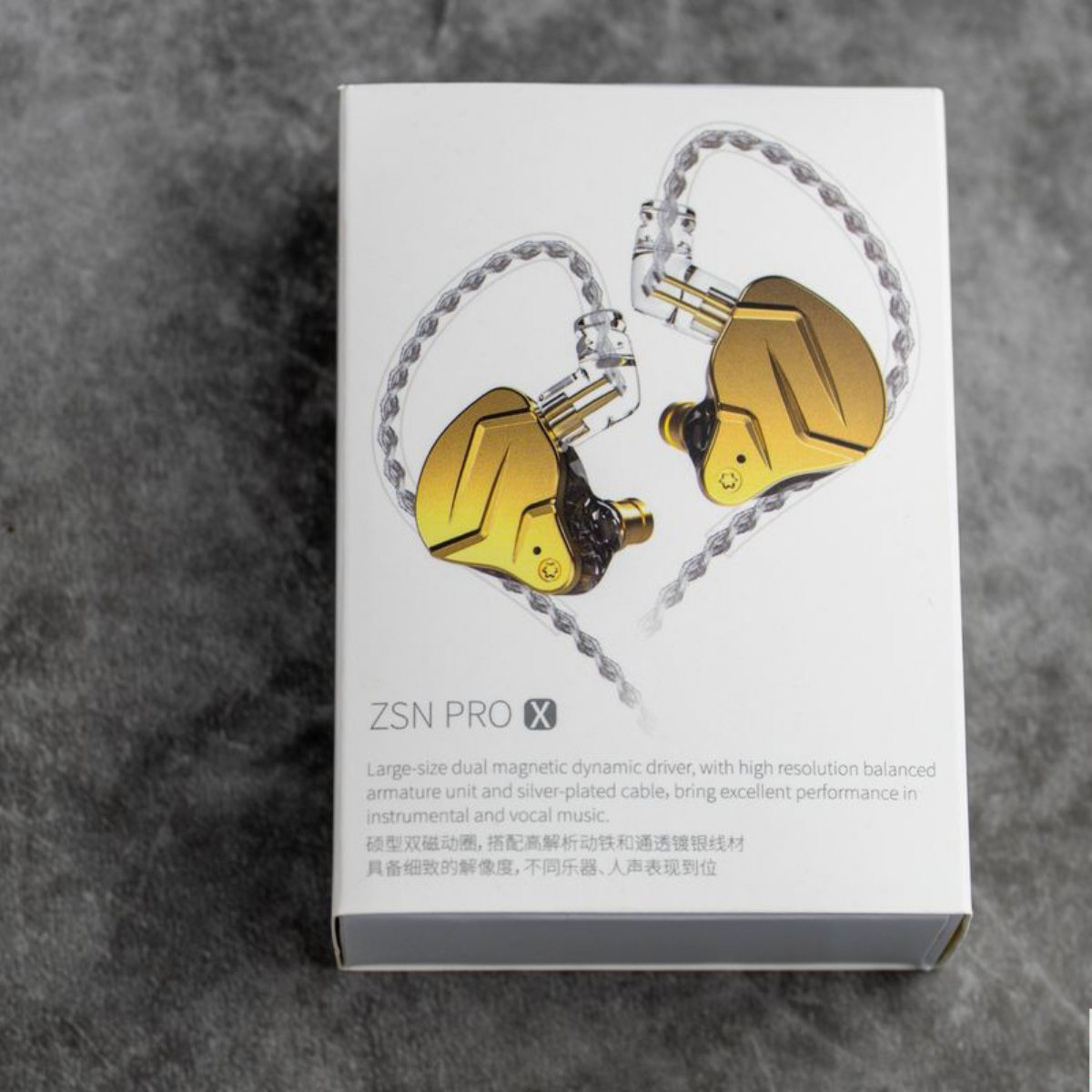 KZ ZSN Pro X Dual Driver IEM | 1BA+1DD Hybrid Earphones | HiFi Sound | Detachable Cable | Noise-Isolating In-Ear Monitors