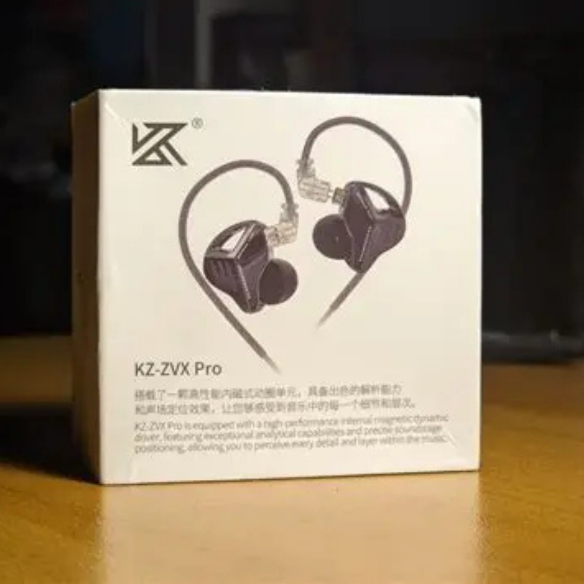 KZ ZVX Pro Dynamic In-Ear Monitors | Inner Magnetic Driver | All-Metal HiFi Earphones | Detachable Cable | Noise-Isolating IEM
