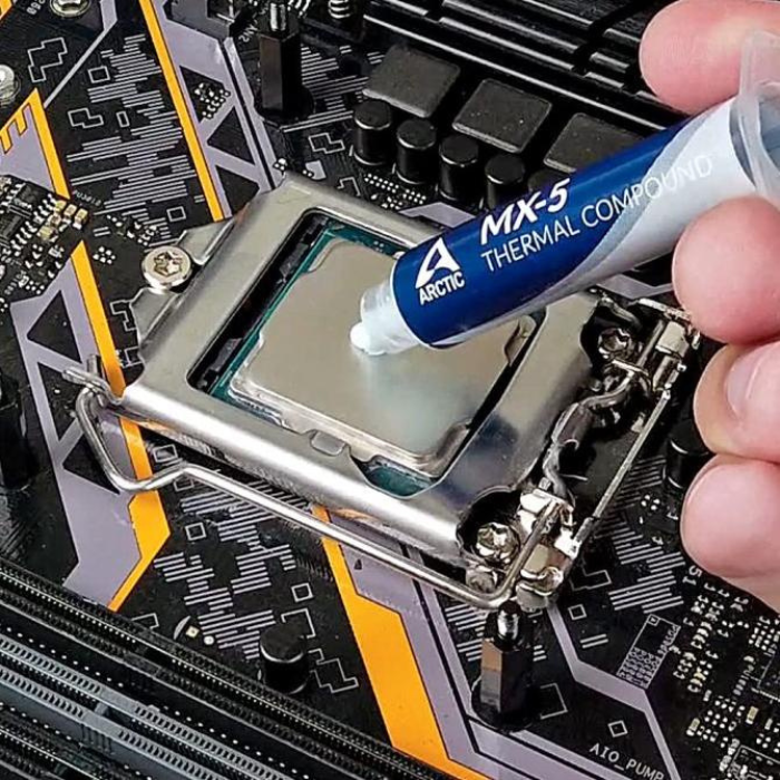 Arctic MX-5 Thermal Paste 4g | Premium CPU/GPU Cooling Compound | Non-Conductive Carbon-Based Grease | Easy Application & Long-Term Stability