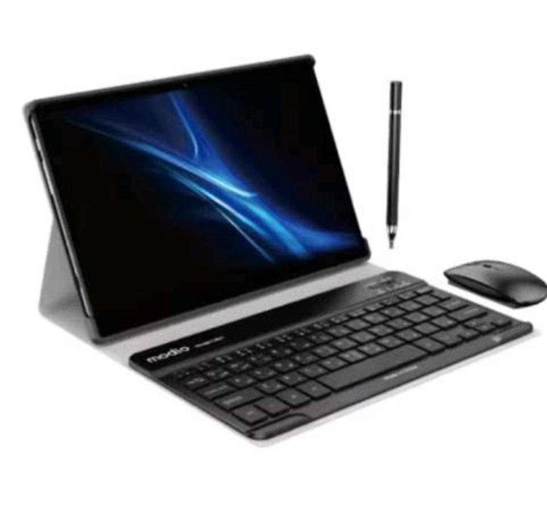 Modio M92 Tablet PC 11" IPS Display 1TB ROM 16GB RAM Dual Sim 5G Android 13 13 MP 10,000mAh + Free Keyboard+Mouse+Stylus+Flip Cover