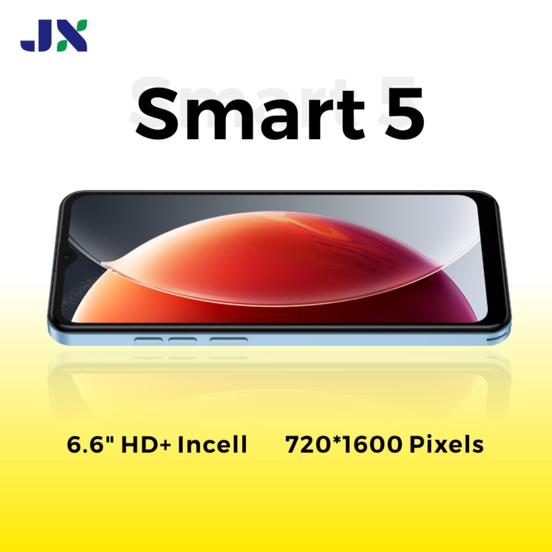 JX Smart 5 6.6" HD Display 32GB ROM+3GB RAM 8MP Dual Sim 5000mAh