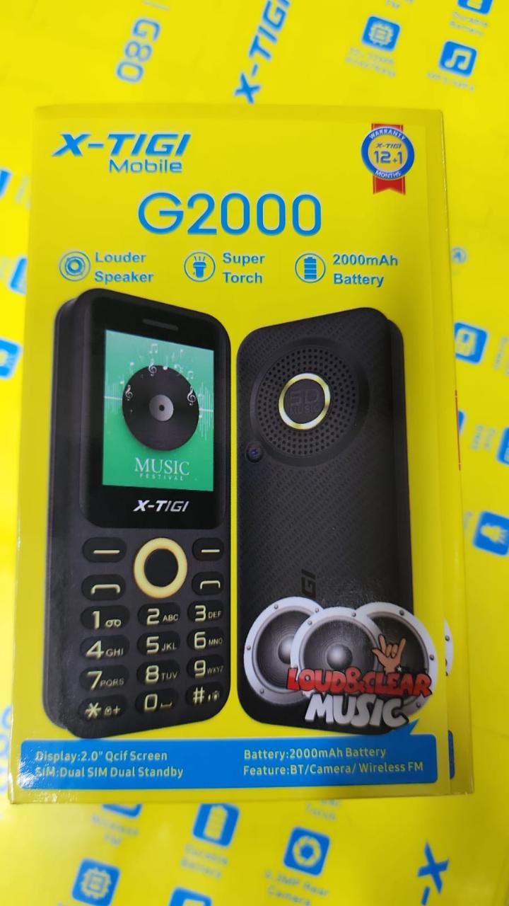 X-Tigi G2000 2.0" Display Dual Sim BT/Camera/Wireless FM 2000mAh