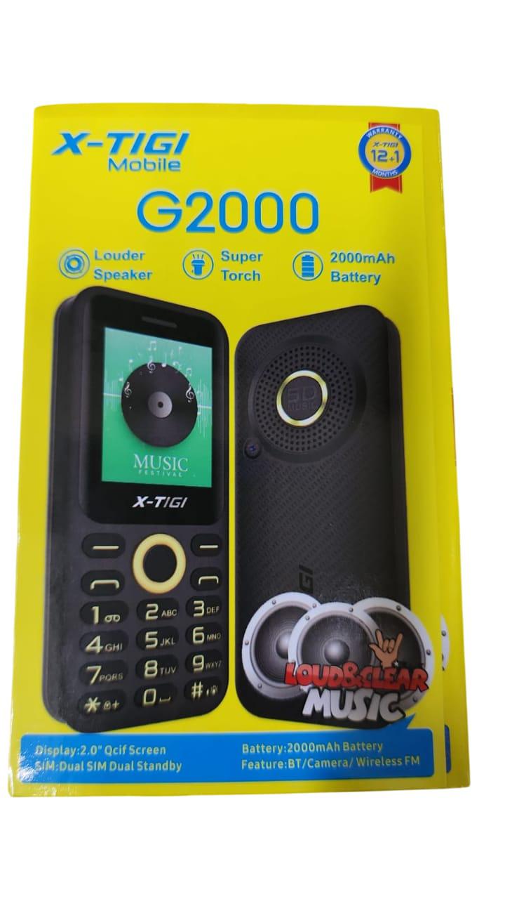 X-Tigi G2000 2.0" Display Dual Sim BT/Camera/Wireless FM 2000mAh
