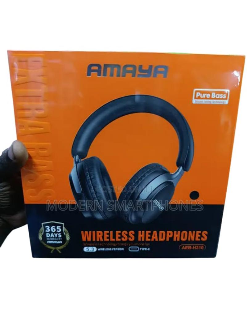 Amaya AEB-H310 PureBass Wireless Bluetooth Headphones