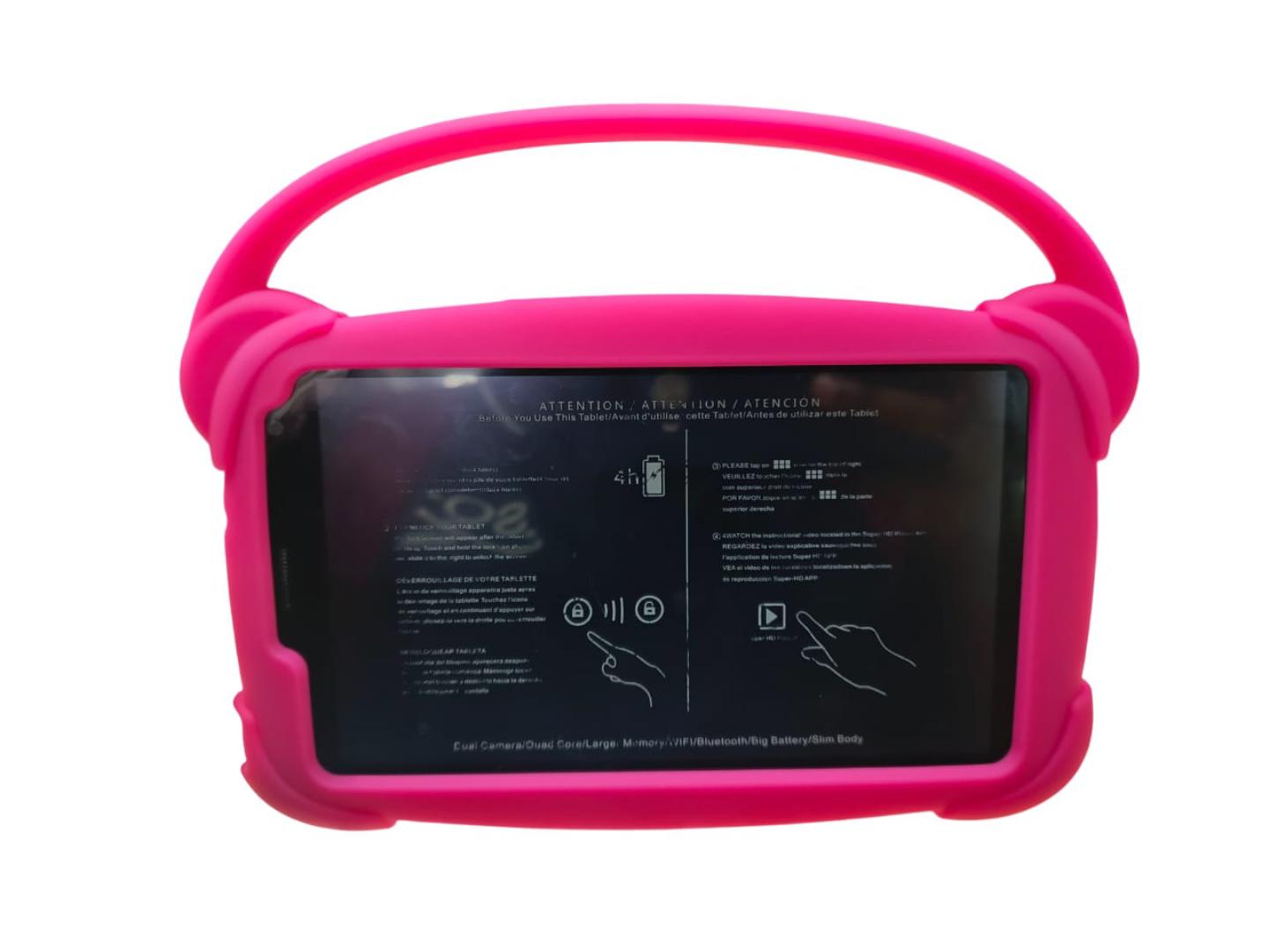 S Color S Kids6 Max Kid's Smart Tablet 7" 256GB+6GB RAM 13+13MP Camera Sim Support 5G Wifi Octa Core Processor 5500mAh-Assorted Colors