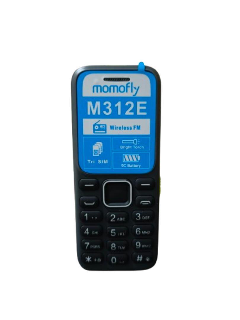 Momofly M312E 1.77" Triple Sim Wireless FM Bluetooth Torch Light 32MB+32MB Memory 5C Battery + Free Earphones + 2GB Memory Card