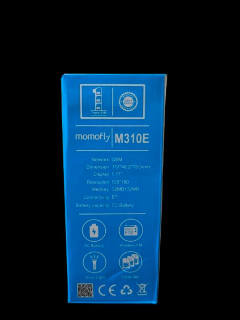 Momofly M310E 1.77" Triple Sim Wireless FM Bluetooth Torch Light 32MB+32MB Memory 5C Battery + Free Earphones + 2GB Memory Card