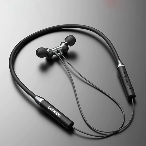 Lenovo HE05X Bluetooth Neckband Wireless Earphones – Noise Reduction, Deep Bass, 12H Playtime