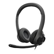 Logitech H390 USB Headset – Wired Stereo Headphones with Noise-Canceling Mic, USB-A Plug-and-Play for PC/Mac/Laptop