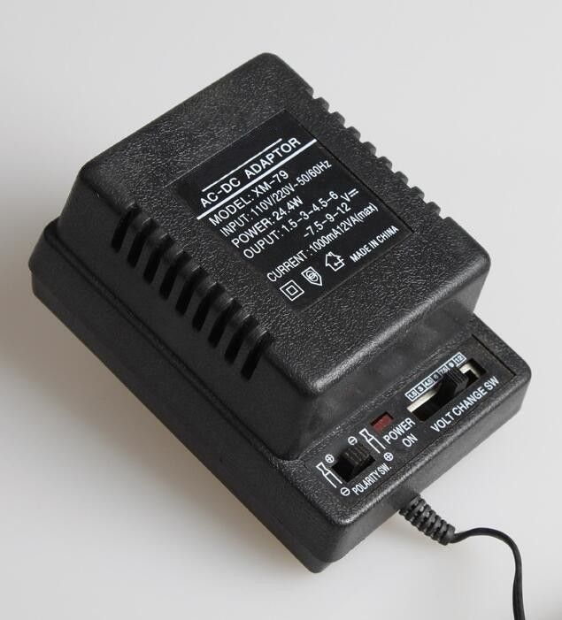 12V 1000mA AC-DC Power Adapter Adjustable Voltage