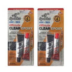 Sparko High Tech 4 Minute Clear Epoxy Adhesive Bonding Agent 1/2/5/10Pcs