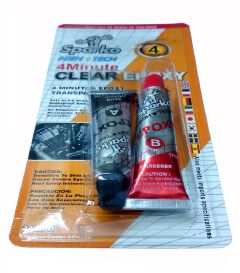 Sparko High Tech 4 Minute Clear Epoxy Adhesive Bonding Agent 1/2/5/10Pcs