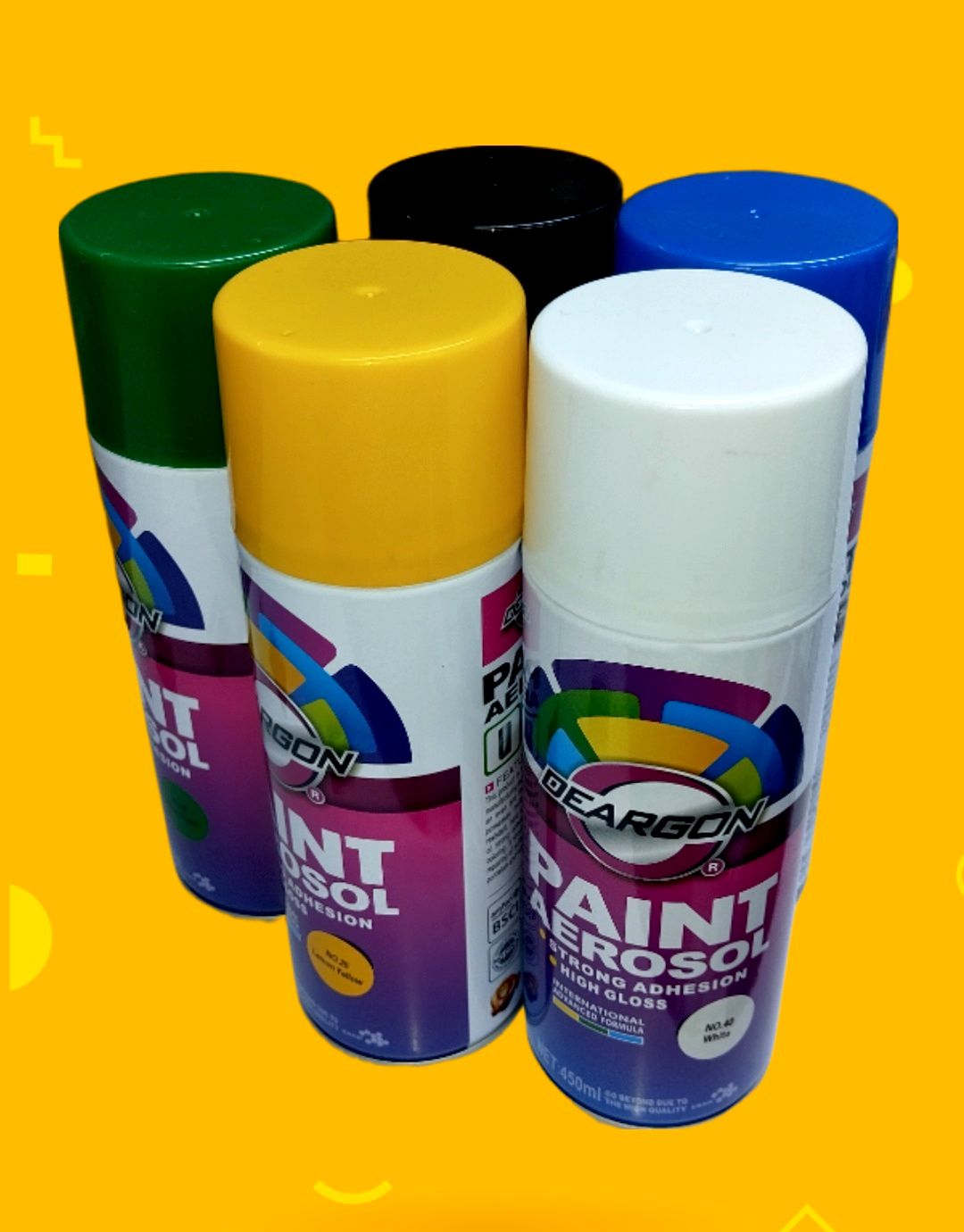 Deargon Spray Paint Spraypaint Aerosol Can 450ml