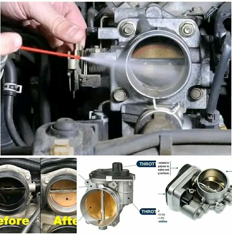 Deargon Carburetor Carb Cleaner Intake Throttle Exhaust Carbon Aerosol Spray
