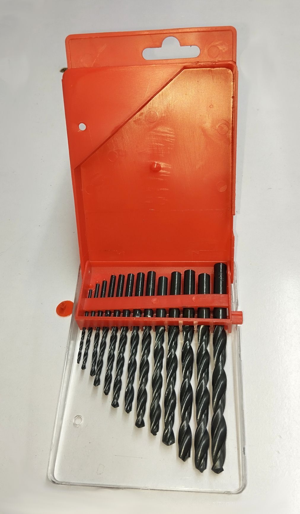 13pcs Steel Drill Bits Set for Drilling Metals 2-8mm