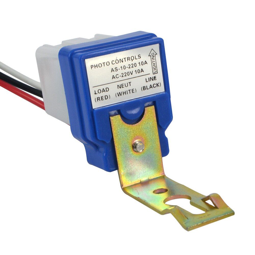 Street Light Switch Photocell Auto Switch On Off 10A