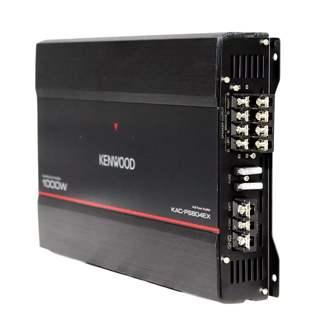 Kenwood KAC-PS804EX 1000W 4 Channel Class AB Power Amplifier Booster