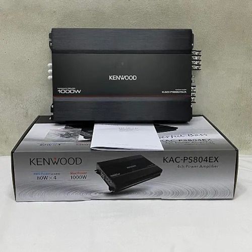 Kenwood KAC-PS804EX 1000W 4 Channel Class AB Power Amplifier Booster