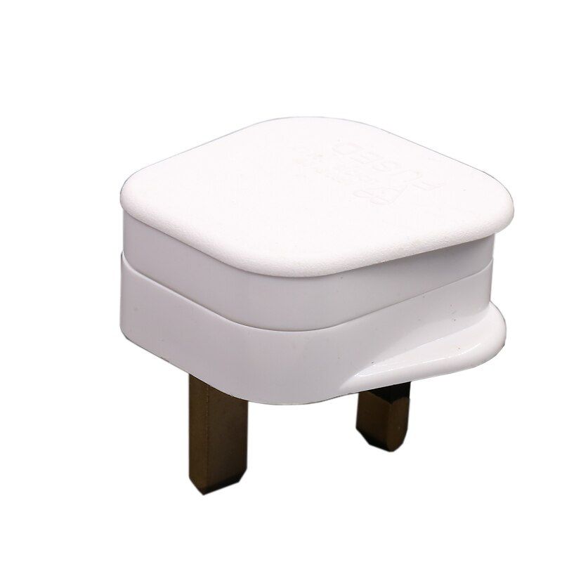 UK 3 Pins AC Electrical Rewireable Top Plug Fused Socket Outlet Adaptor 13A