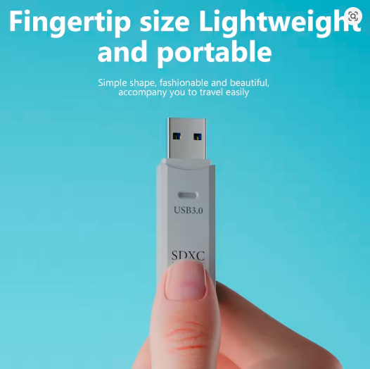 2 in 1 USB 2.0 Card Reader Micro TF SD Memory Card Reader USB Adapter High Speed Cardreader For PC Laptop